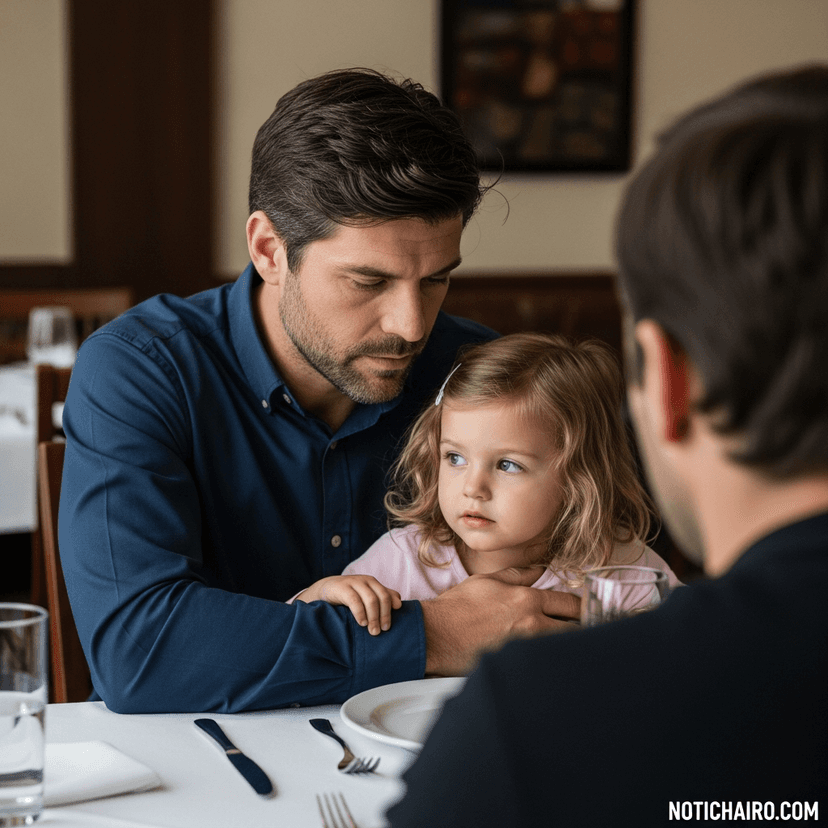 Hombre intenta robarse a una niña de 4 años en un restaurante, pero termina sometido por los comensales | VIDEO
