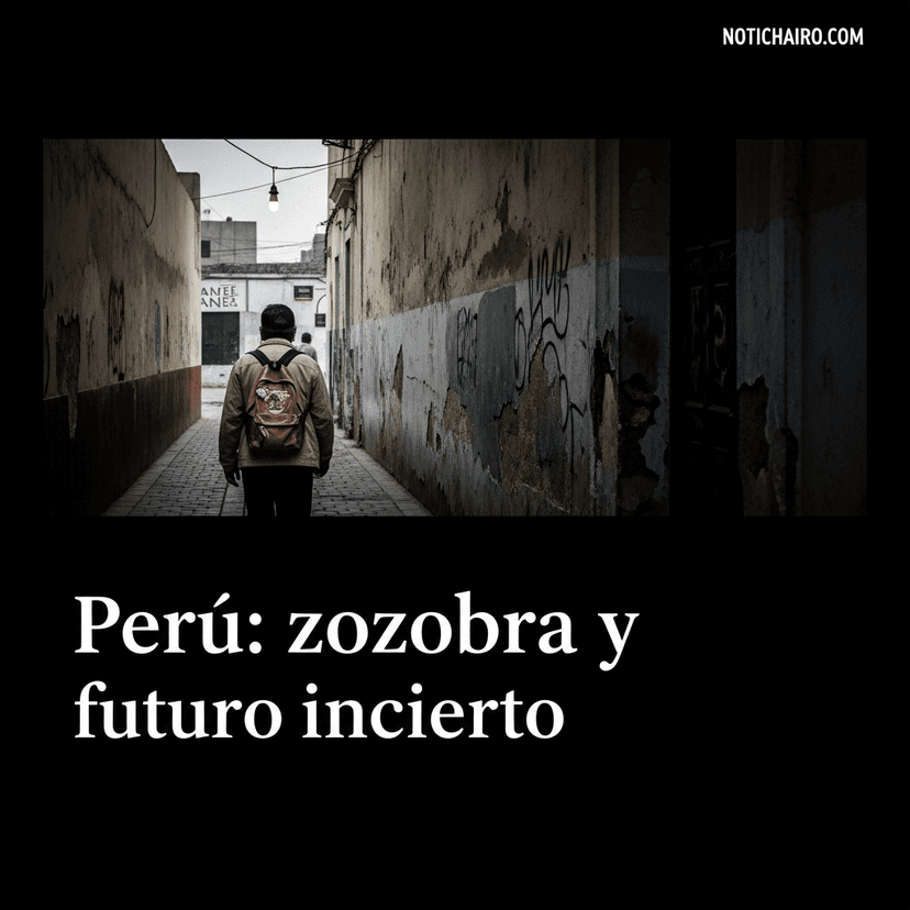 Editorial: Perú: zozobra y futuro incierto