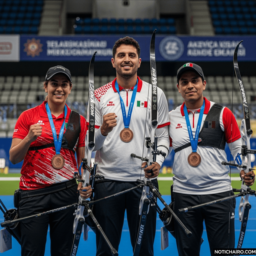 Bronce para arqueros mexicanos en Turquía