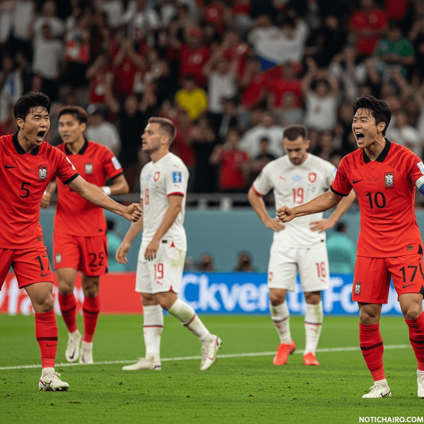 Corea vence 2-1 a Chequia y se lleva sus primeros tres puntos