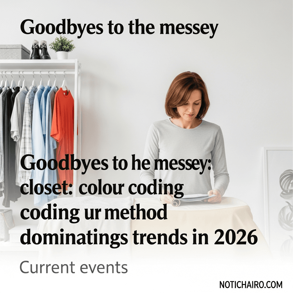 Adiós al armario desordenado: el método de color coding que domina las tendencias en 2026