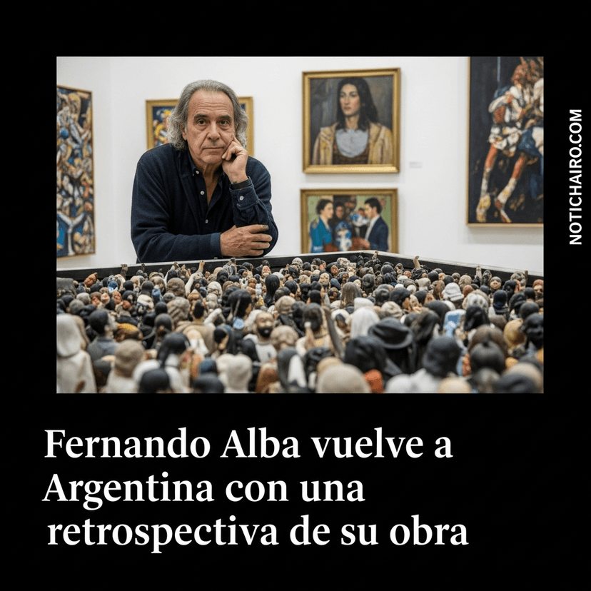 Fernando Alba vuelve a Argentina con una retrospectiva de su obra