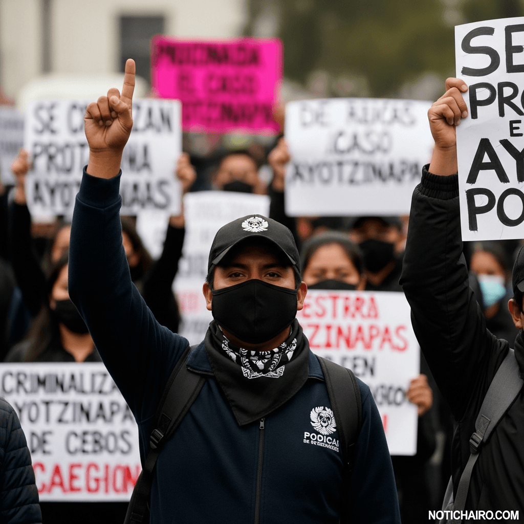 Se criminalizan protestas por el caso Ayotzinapa, acusan padres de los 43