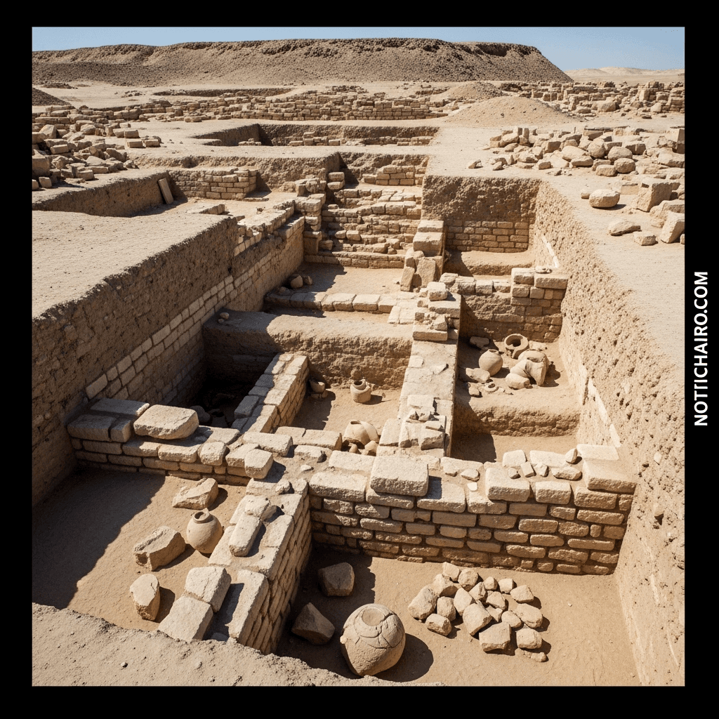 Egipto descubre ciudad perdida de la era bizantina en el desierto occidental