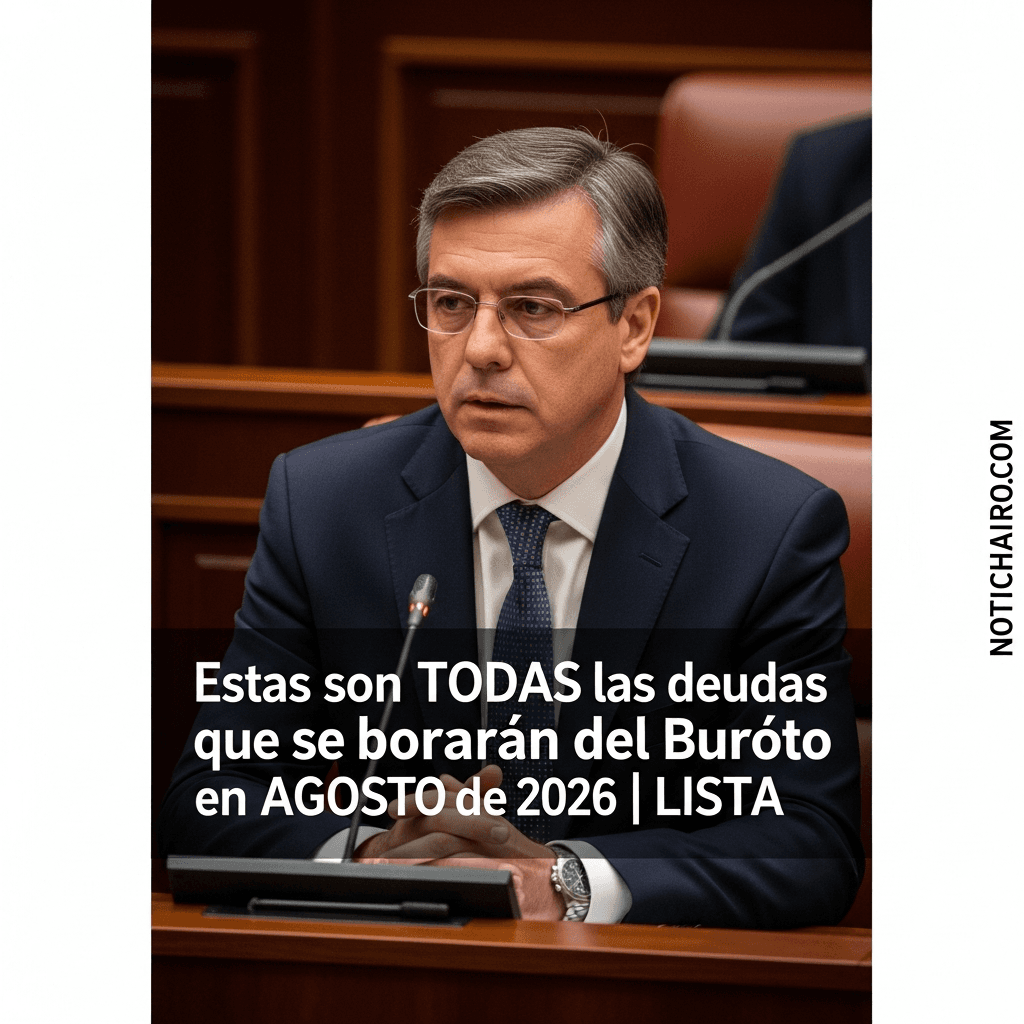Estas son TODAS las deudas que se borrarán del Buró de Crédito en AGOSTO de 2026 | LISTA