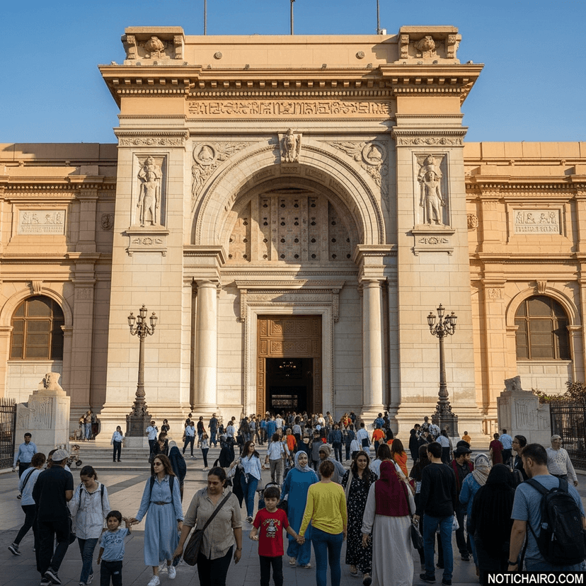 Museo egipcio recibe millones de visitantes
