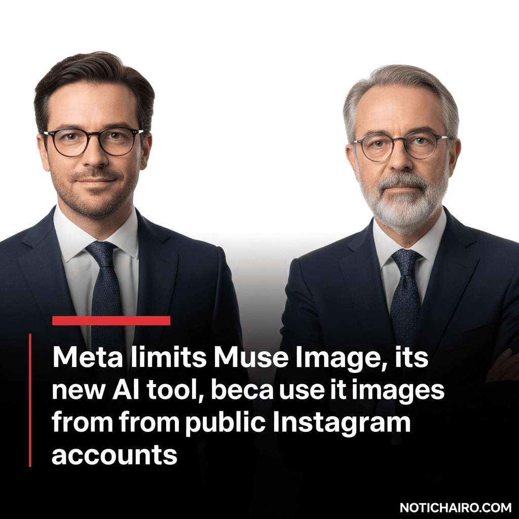 Meta limita Muse Image, su nueva herramienta IA, porque utilizaba imágenes de cuentas públicas de Instagram