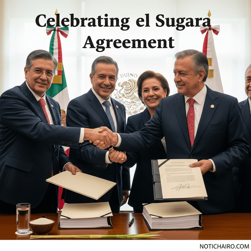 Celebra por acuerdo azucarero