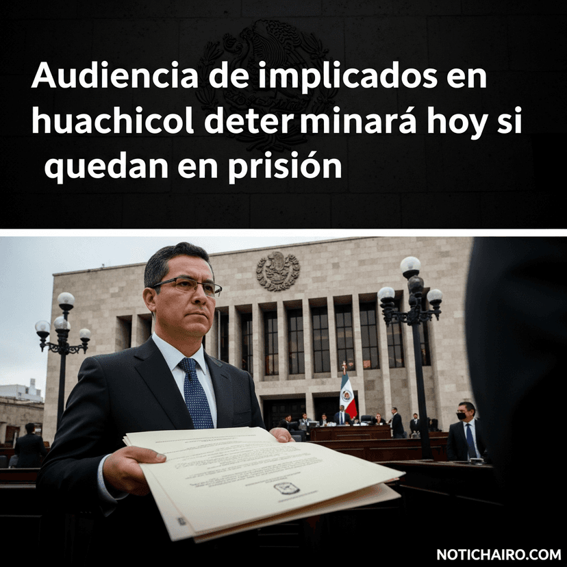 Audiencia de implicados en huachicol determinará hoy si quedan en prisión