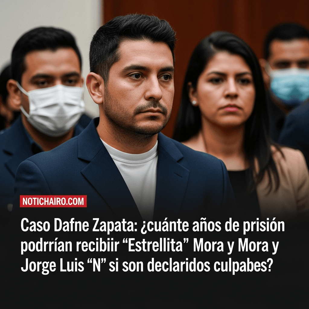 Caso Dafne Zapata: ¿cuántos años de prisión podrían recibir “Estrellita” Mora y Jorge Luis “N” si son declarados culpables?