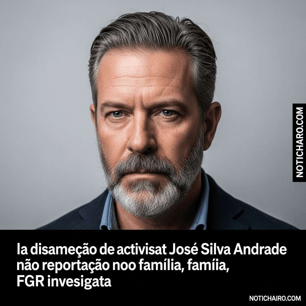 Desaparición del activista José Silva Andrade no fue denunciada por sus familiares, FGR investiga el caso