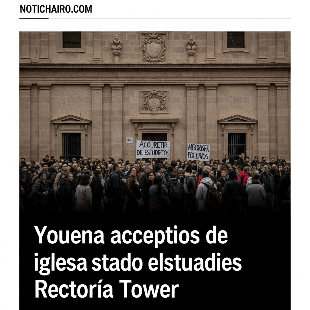 Protestan en la Torre de Rectoría jóvenes aceptados por la máxima casa de estudios