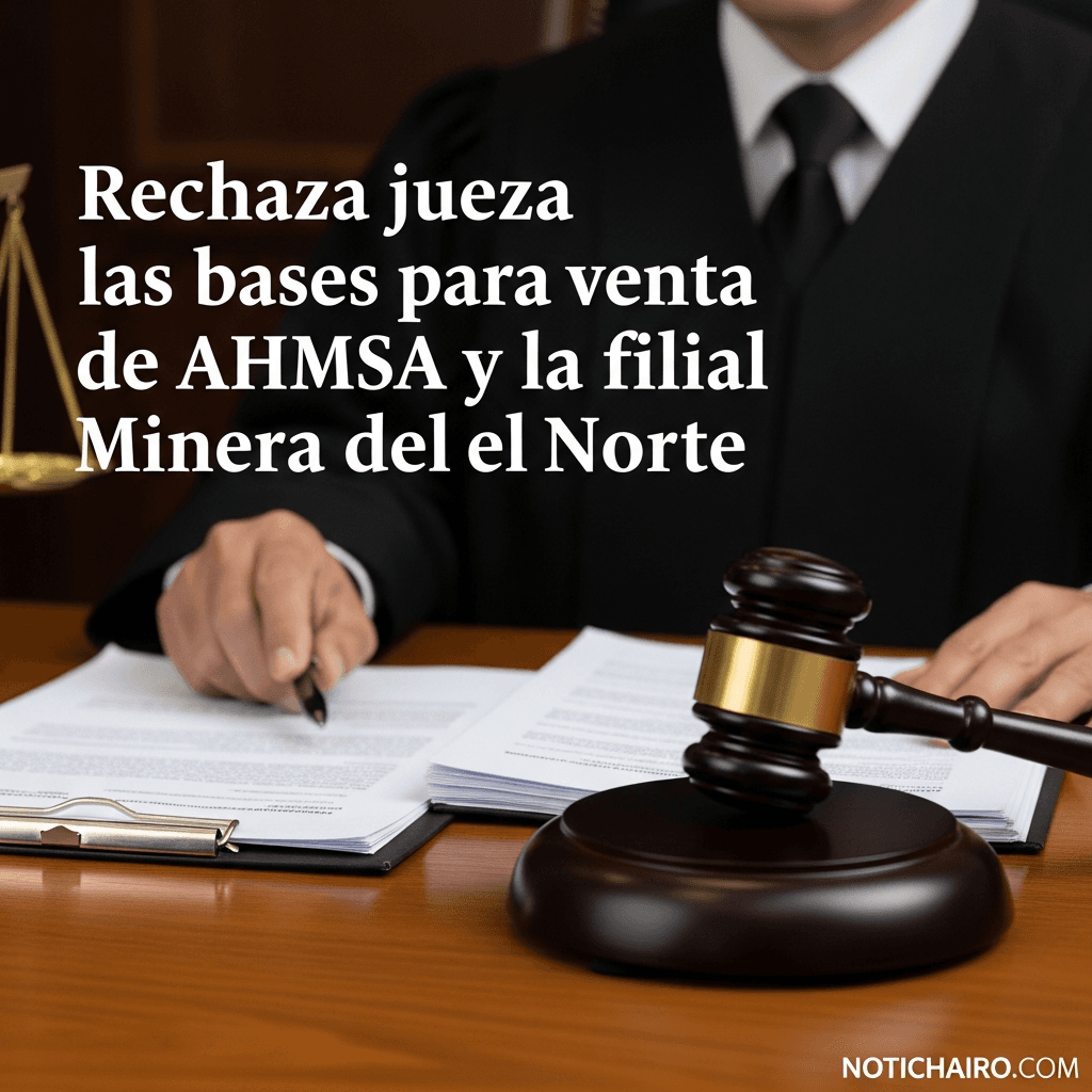 Rechaza jueza las bases para venta de AHMSA y la filial Minera del Norte