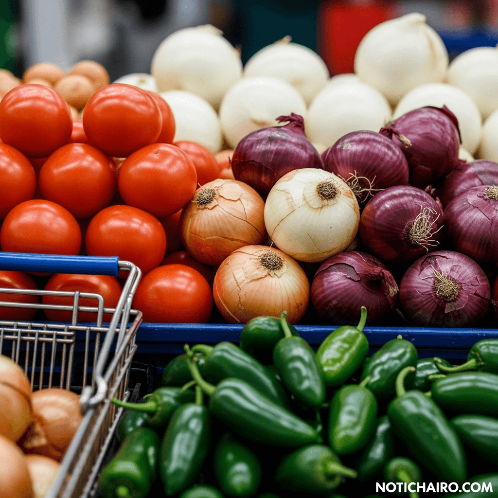 ¿Dónde comprar más barato el jitomate, la cebolla y el chile jalapeño? Profeco presenta Quién es Quién en los precios