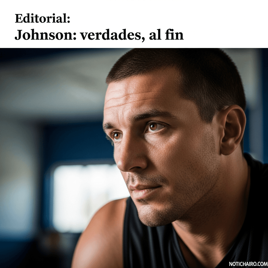 Editorial: Johnson: verdades, al fin