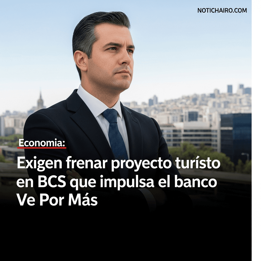 Exigen frenar proyecto turístico en BCS que impulsa el banco Ve Por Más