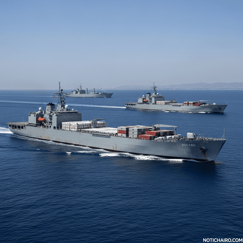 Envía México más de 718 toneladas de insumos a Venezuela en 2 buques de la Armada