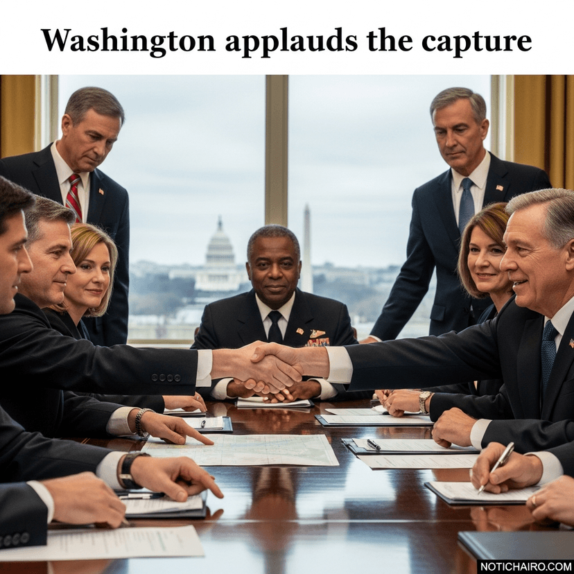 Washington aplaude la captura
