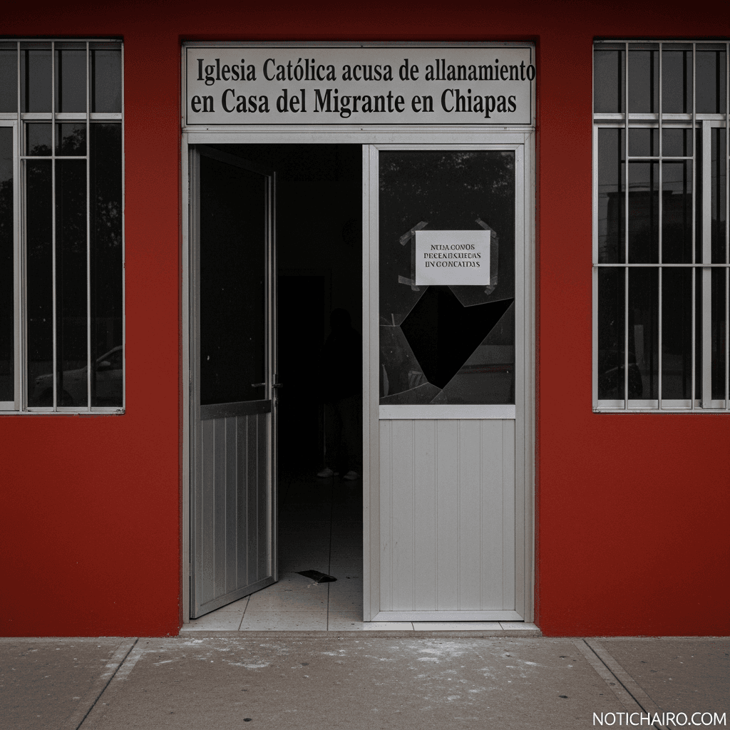 Iglesia Católica acusa de allanamiento ilegal en Casa del Migrante en Chiapas