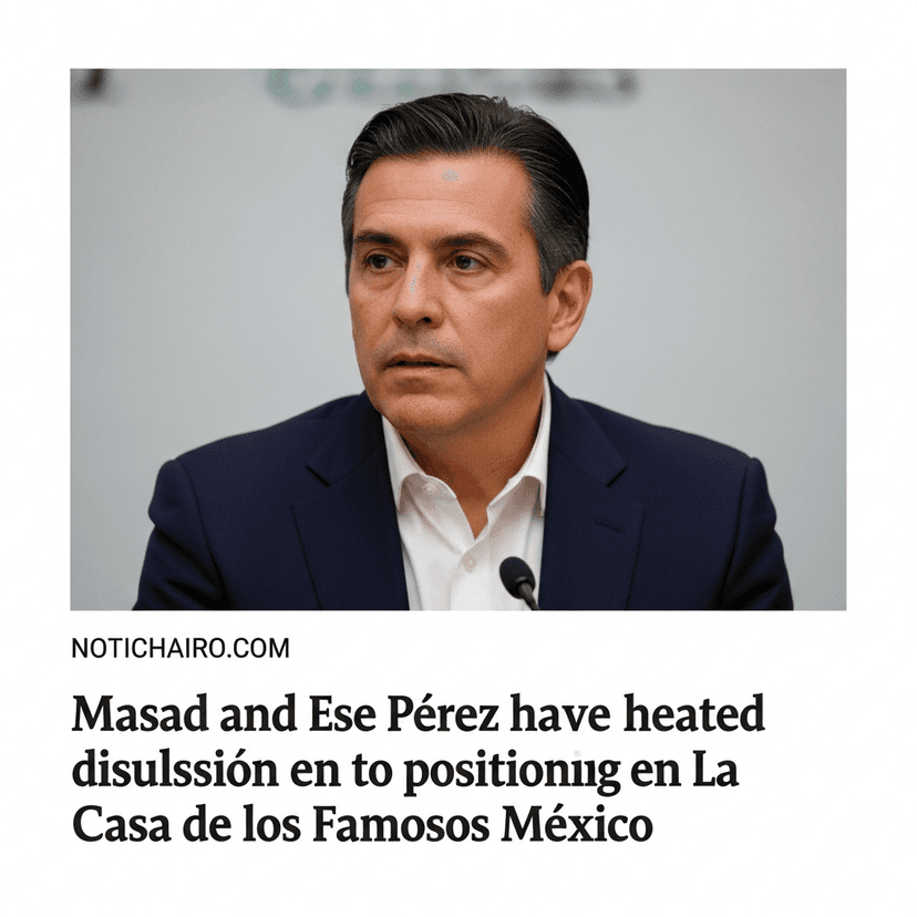 Masad y Ese Pérez tienen acalorada discusión en el posicionamiento de La Casa de los Famosos México