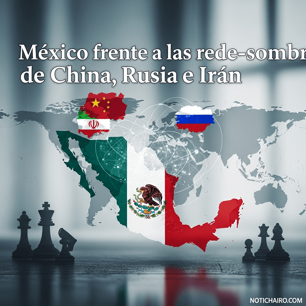 México frente a las redes-sombra de China, Rusia e Irán