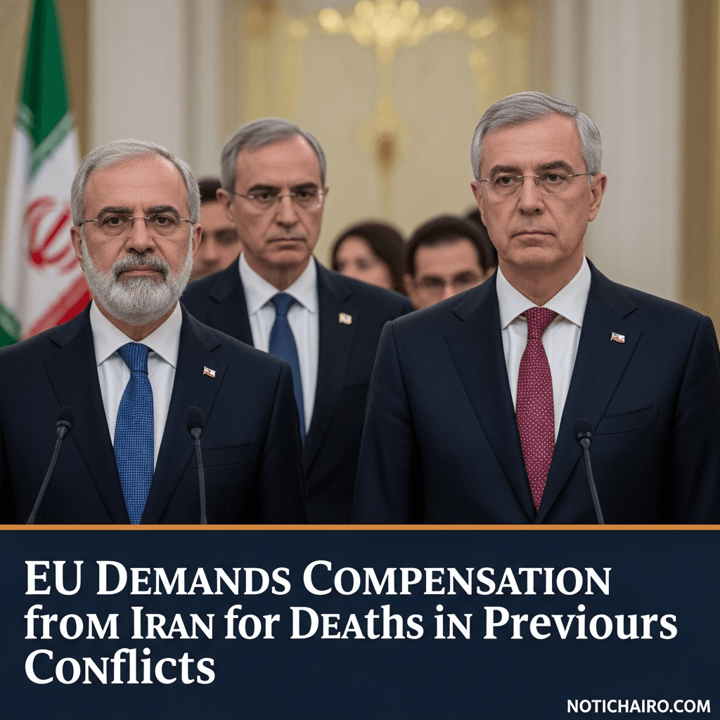 Exige EU a Irán indemnización por muertos en conflictos previos