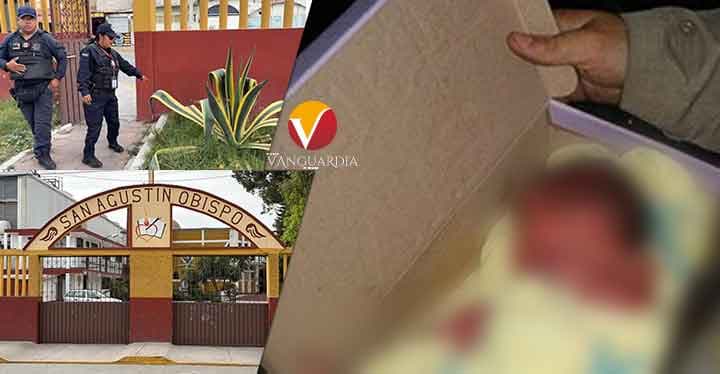 Abandonan a recién nacido frente a parroquia, en Tultitlán; fue trasladado a una clínica para valoración médica