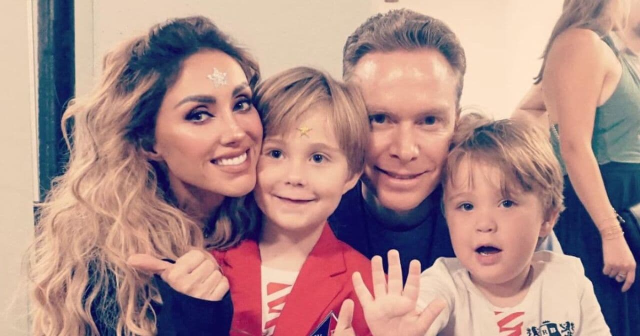 Anahí ya está de vacaciones: lleva a sus hijos a ver a los Lakers en Los Ángeles