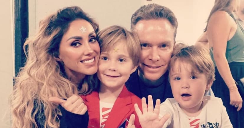 Anahí ya está de vacaciones: lleva a sus hijos a ver a los Lakers en Los Ángeles