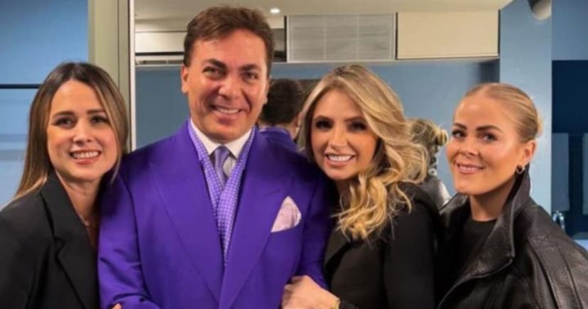 Angélica Rivera apoya a su sobrino Cristian Castro desde la primera fila en su concierto