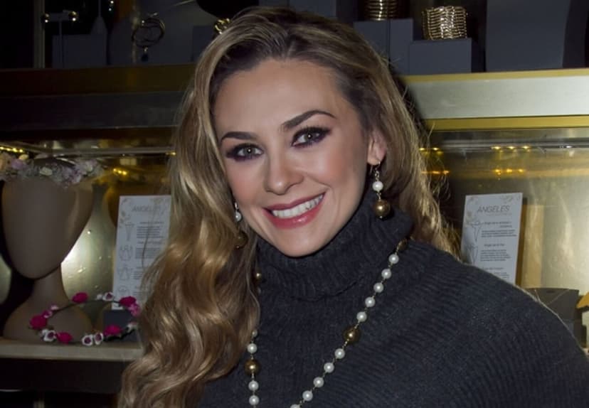 Aracely Arámbula reacciona a rumores de romance entre su hijo Miguel y Fátima Bosch