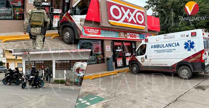 Asaltan OXXO de la colonia 27 de Septiembre, en Poza Rica