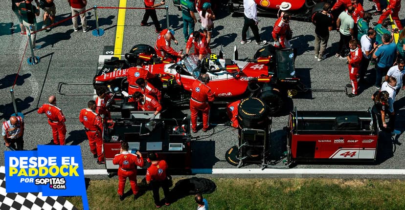 Así queda la parrilla de salida para la carrera sprint del GP de Gran Bretaña con Hamilton en la pole