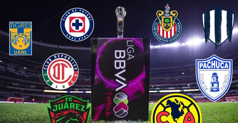 Así sería el nuevo formato de la Liga MX Femenil por grupos