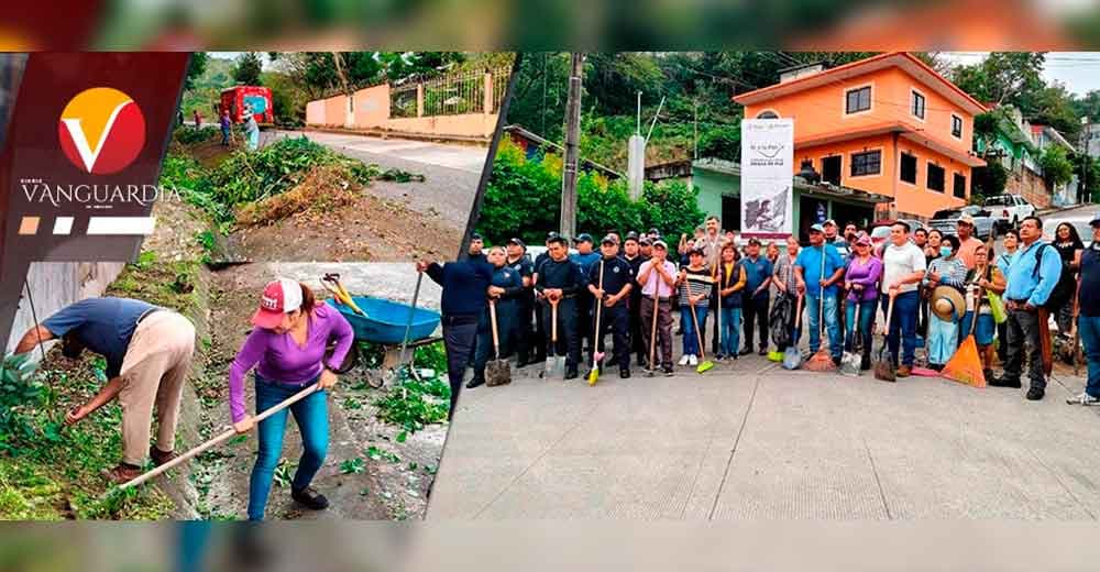 Autoridades municipales y ciudadanía recuperan espacio público