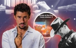 Bad Bunny rinde homenaje en pleno concierto a Yeison Jiménez, cantante que murió tras desplome de avión | VIDEO