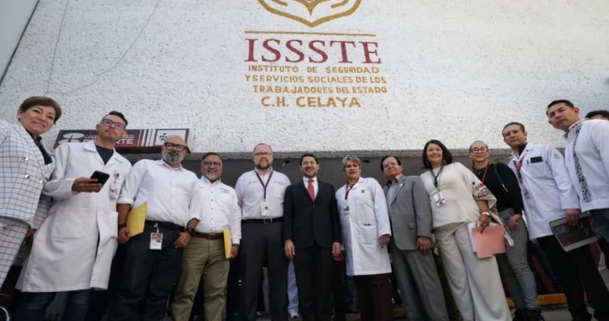 Batres destaca obras de mejoramiento en Clínica Hospital del ISSSTE de Guanajuato