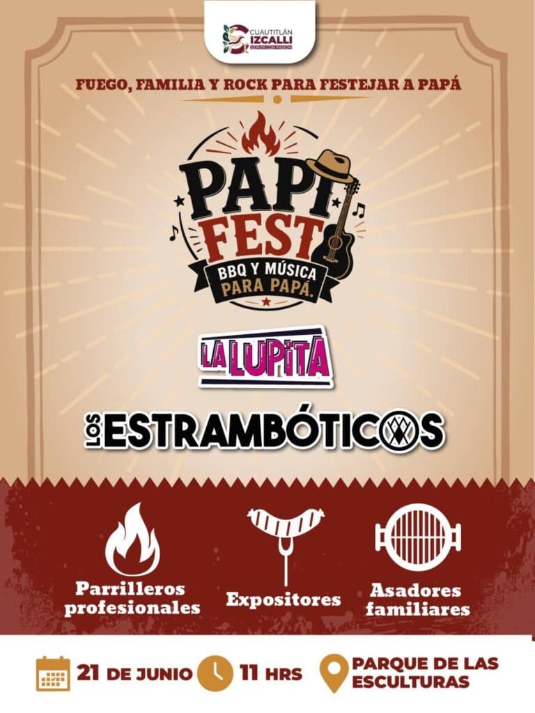 BBQ, parrillada y Los Estrambóticos GRATIS en el Papi Fest 2026 cerca de CDMX