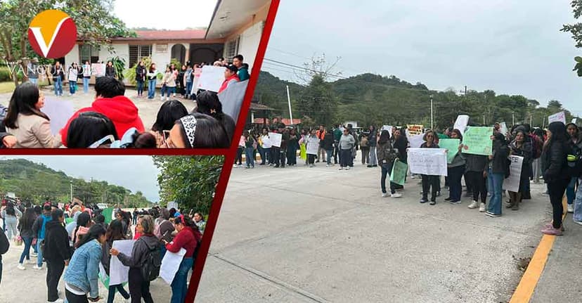 Bloquean acceso a Tihuatlán estudiantes que prestan servicio en el Conafe