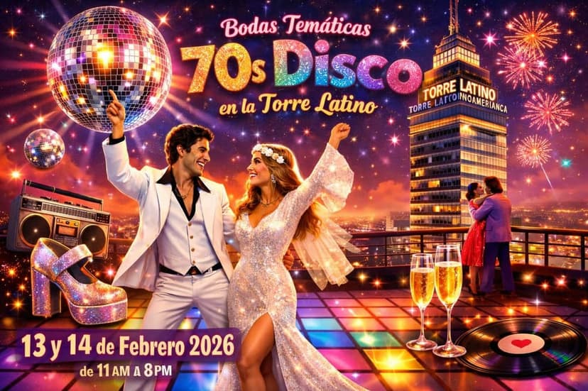 Bodas en la Torre Latino: cásate en las alturas este 13 y 14 de febrero