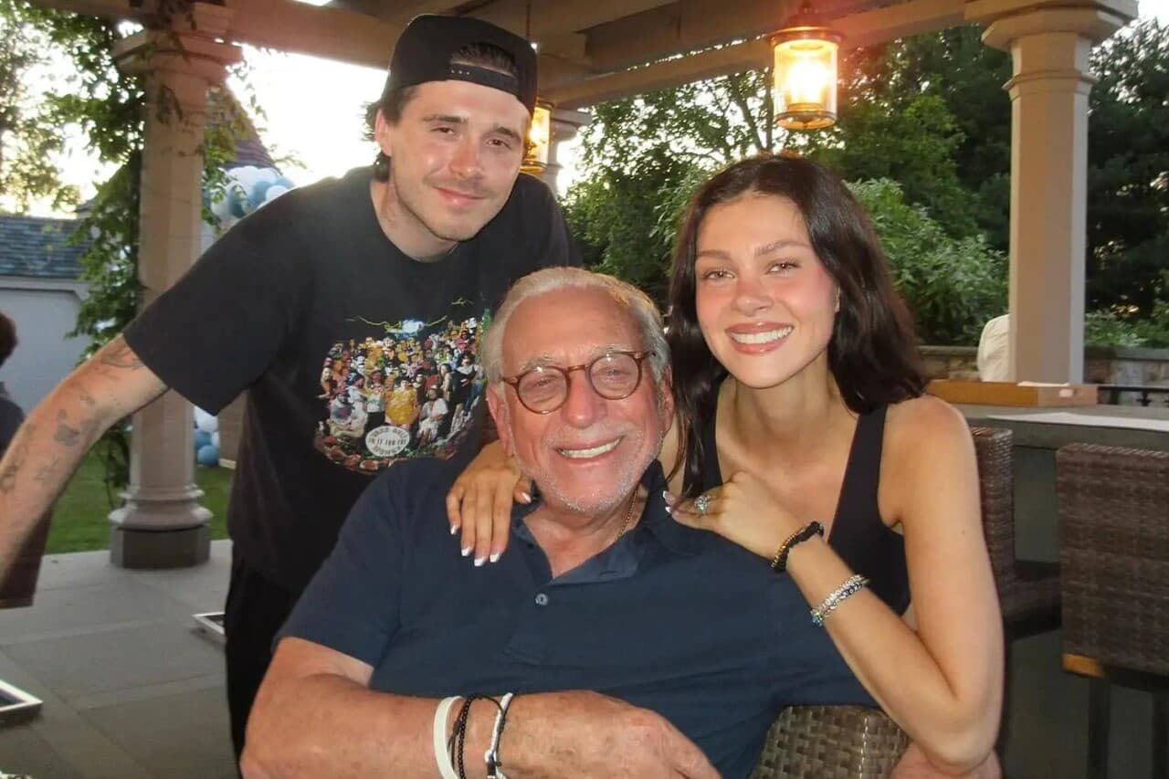 Brooklyn Beckham dedica emotivo mensaje a su suegro y olvida a su papá, David Beckham