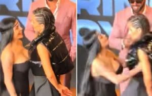 Casi se agarran a golpes: Karely Ruiz y Marcela Mistral llegaron a los empujones antes del evento de Poncho de Nigris