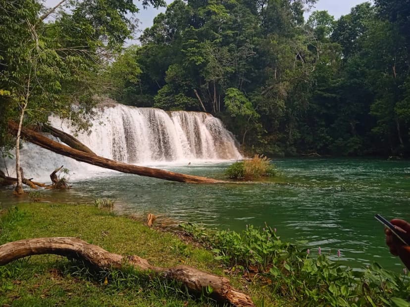 Centro Ecoturístico Cascada Sej Kajub, refugio de agua en la selva de Ocosingo
