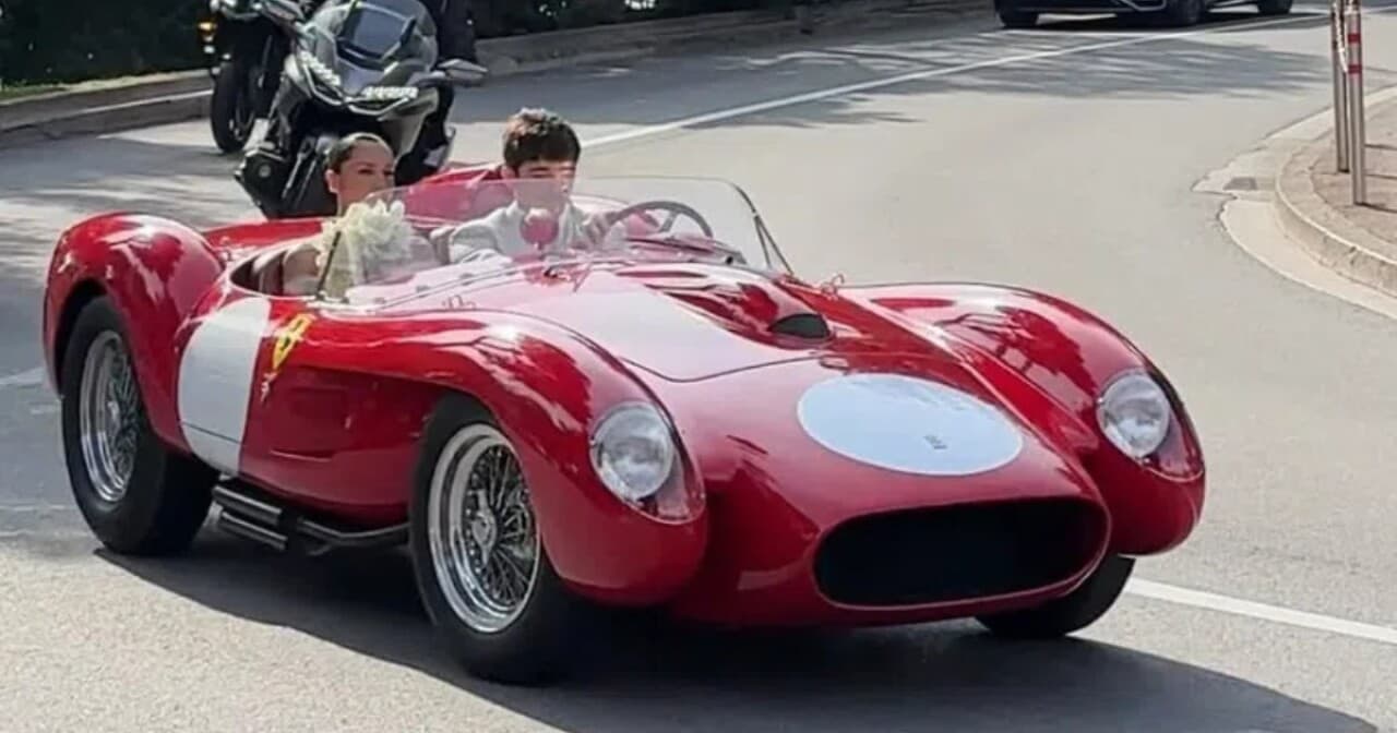 Charles Leclerc y Alexandra Saint-Mleux ya son esposos; se casaron este sábado en Mónaco