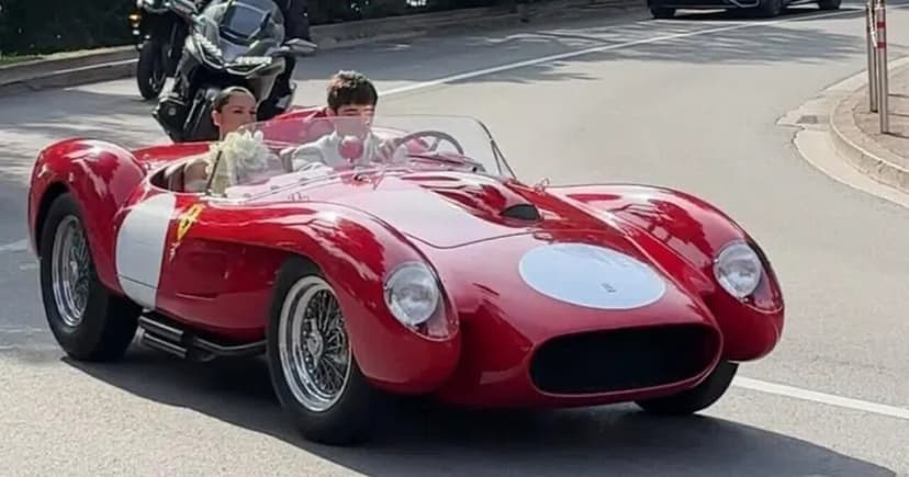 Charles Leclerc y Alexandra Saint-Mleux ya son esposos; se casaron este sábado en Mónaco