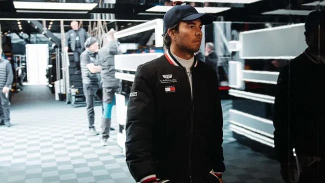 Checo Pérez tras las primeras pruebas de Cadillac en España: "Disfruto el desafío"