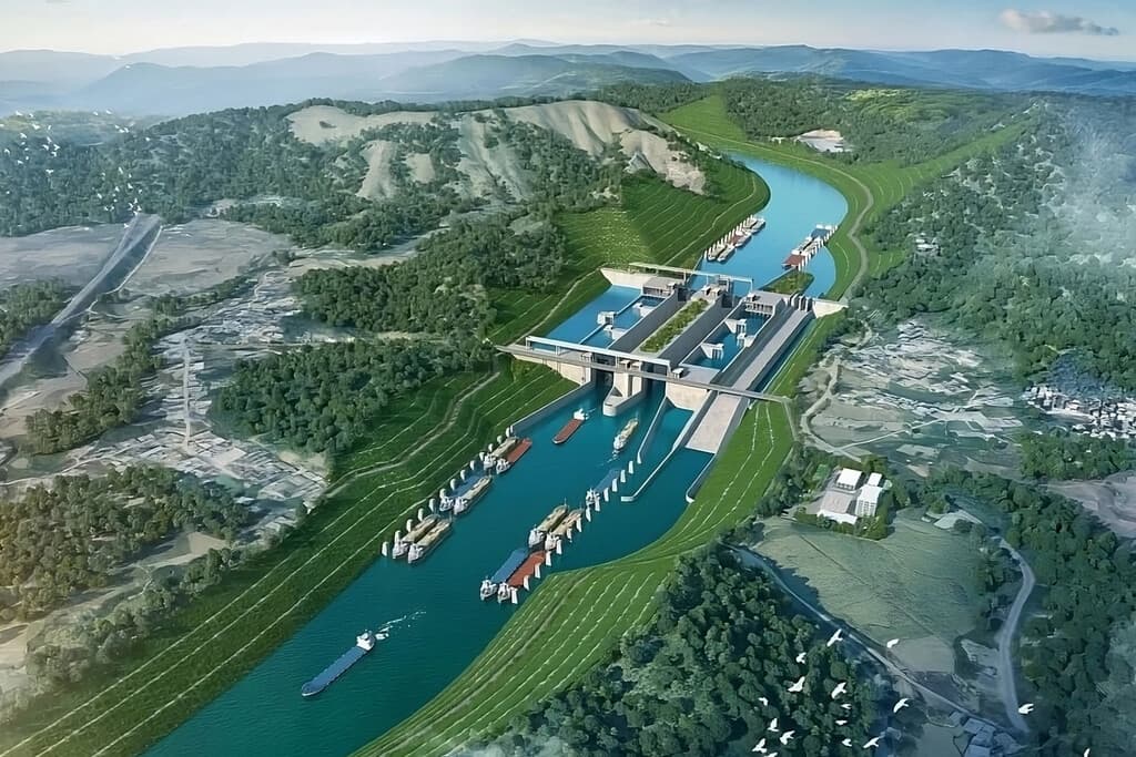 China ha construido un canal para llevar el mar a sus ciudades interiores y desafía el dominio en el comercio global