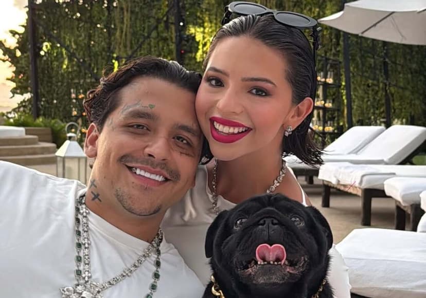 Christian Nodal llena de halagos a Ángela Aguilar: 'Me ha enseñado realmente cómo es el amor'