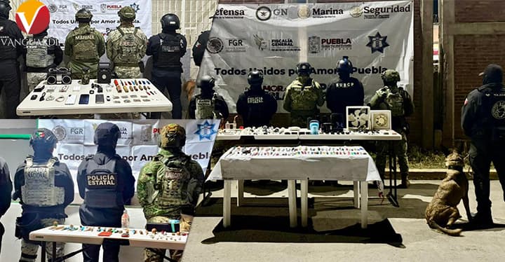 ¡Decomisan enervantes en los Ceresos de Huejotzingo, Puebla y Huauchinango!