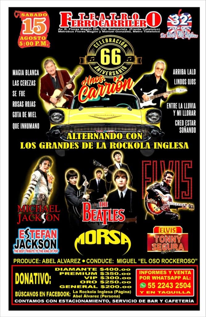 ¡Desde $200! Michael Jackson, Elvis Presley y The Beatles en CDMX: ¿Cuándo son los tributos?